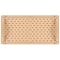Flash Furniture Rectangle 24 W, 48 L, 23.75 H, Plastic, Steel, Brown YU-YCX-001-2-RECT-TBL-NAT-GG - alternate 7
